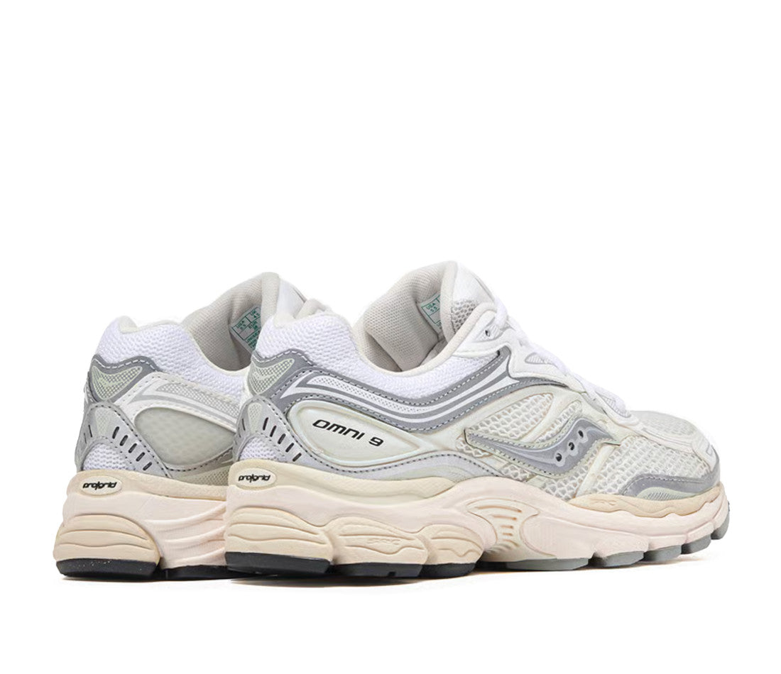 Saucony ProGrid Omni 9 White Silver