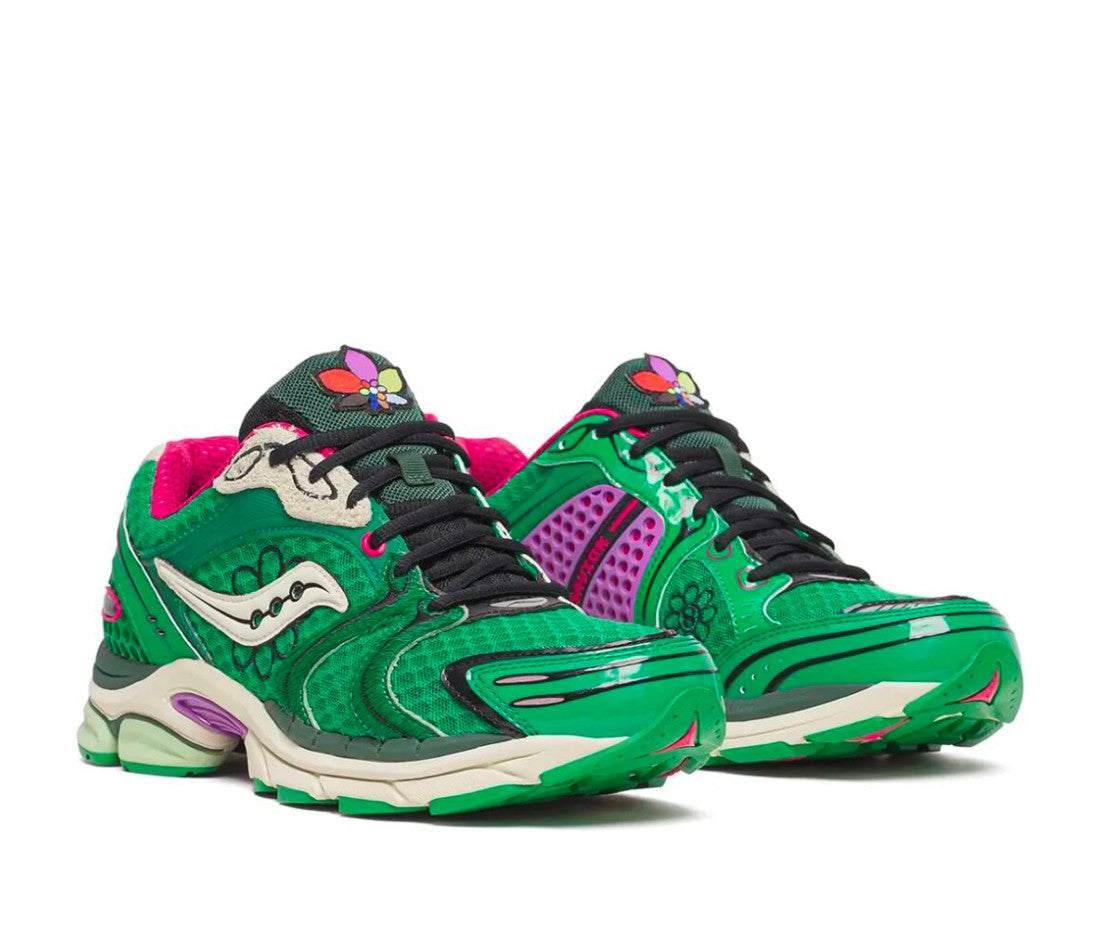 Saucony ProGrid Triumph 4 Jae Tips Flowers Grow Uptown Sugar Maple