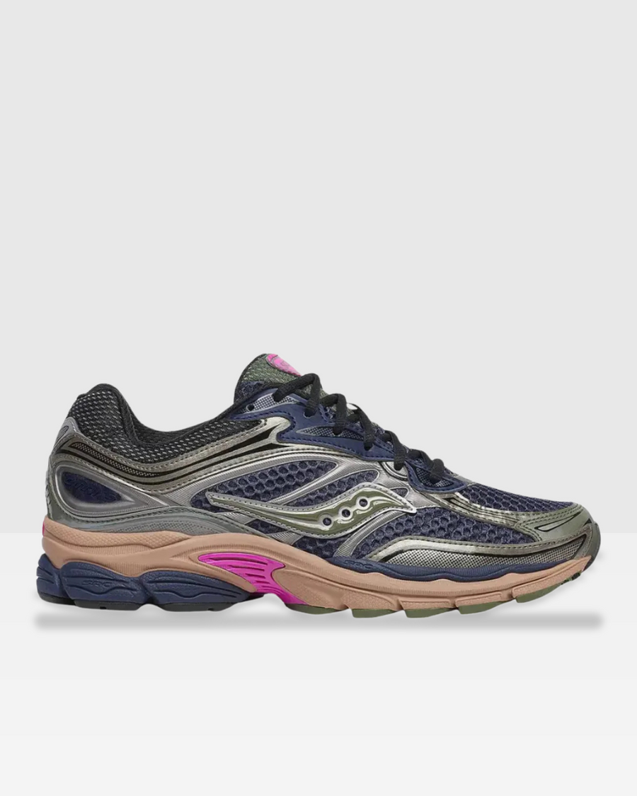 Saucony Progrid Omni 9 - Argenté/Bleu
