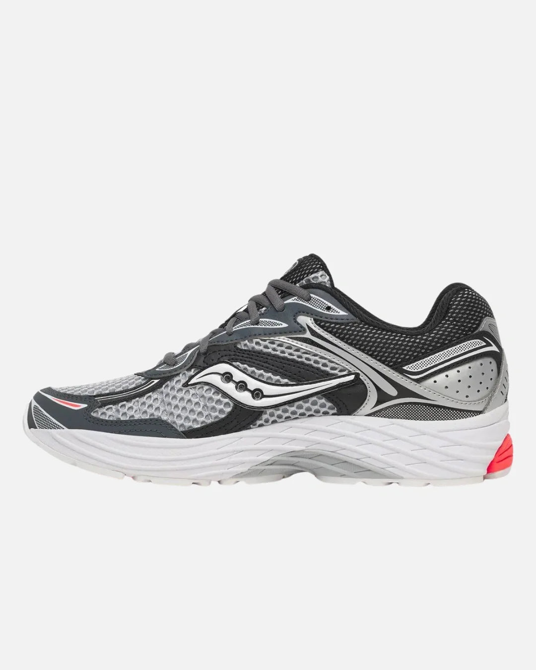 Saucony ProGrid Omni 9 Cadet - Gris/Blanc/Rouge
