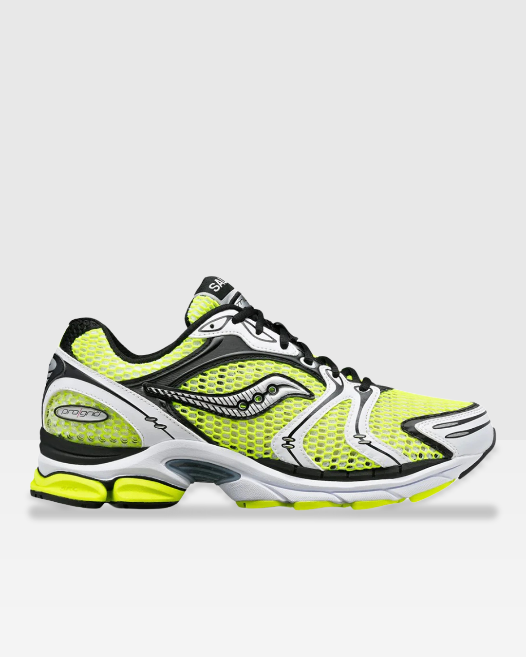 Saucony Progrid Triumph 4 - Jaune/Noir/Blanc