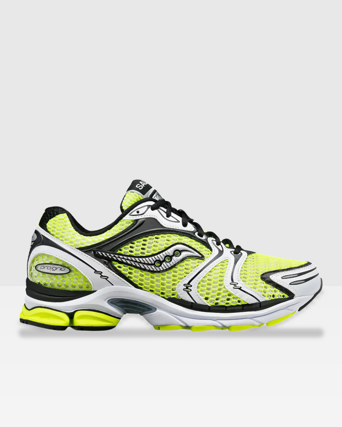Saucony Progrid Triumph 4 - Jaune/Noir/Blanc