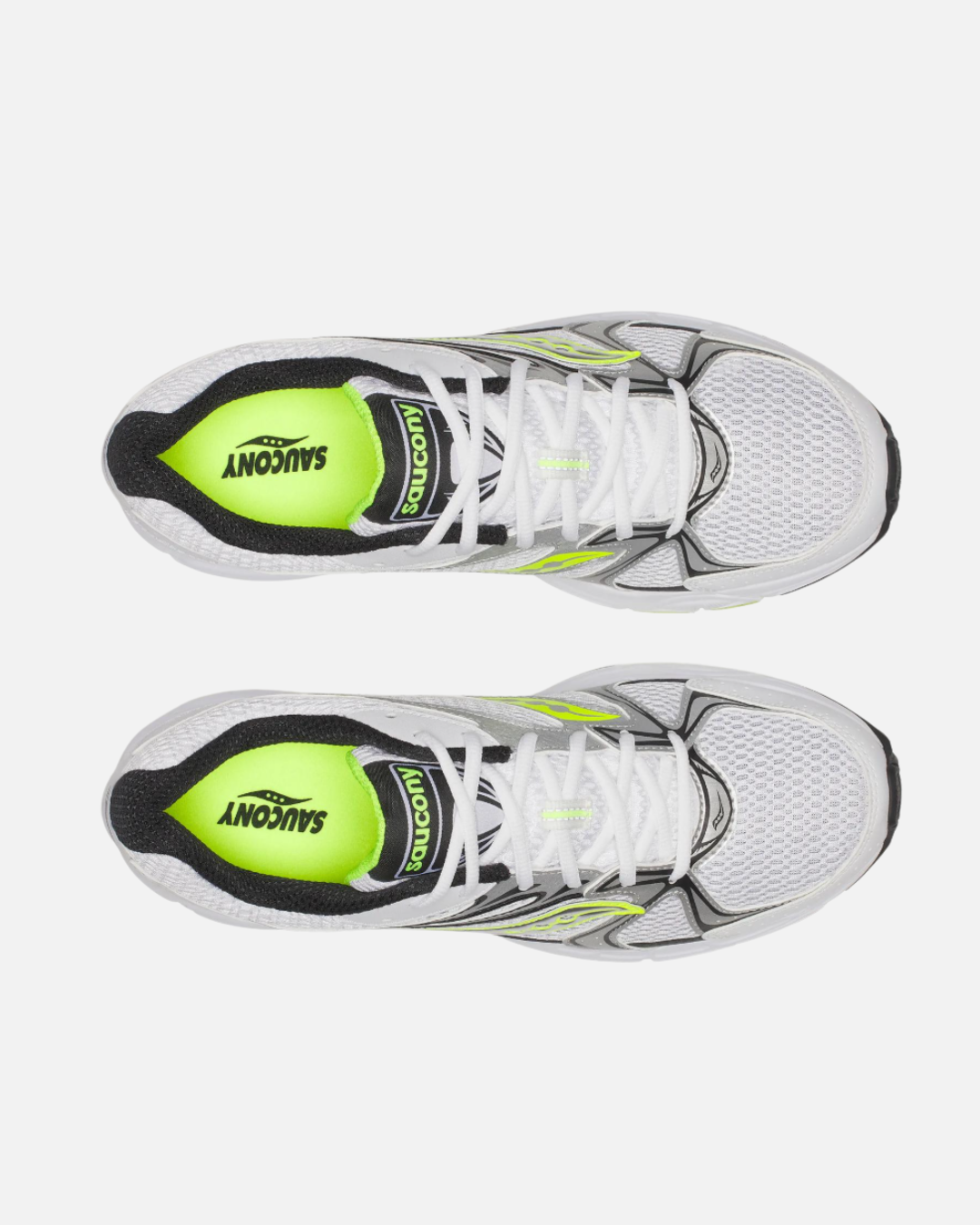 Saucony Ride Millennium - Blanc/Noir/Jaune