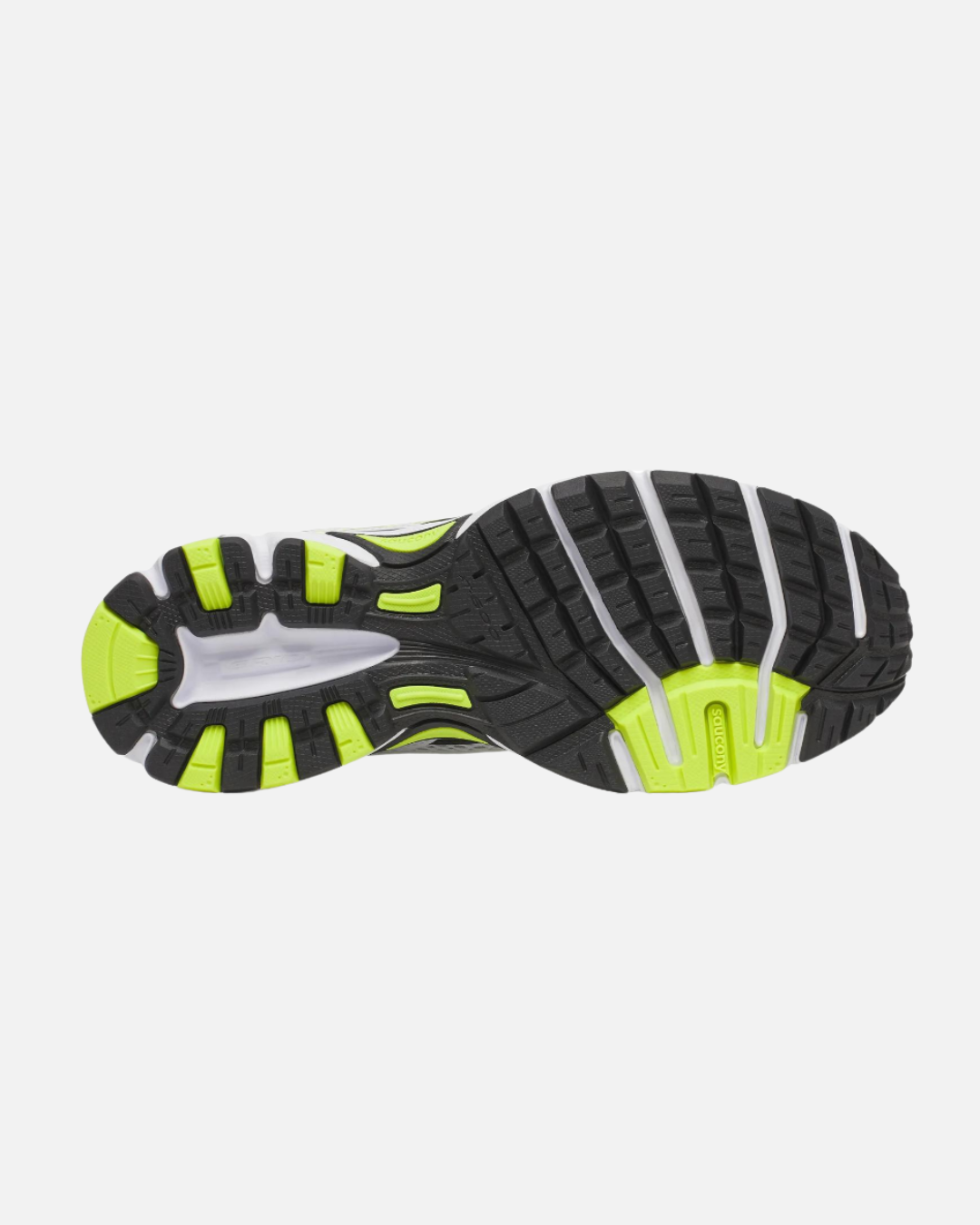 Saucony Ride Millennium - Blanc/Noir/Jaune