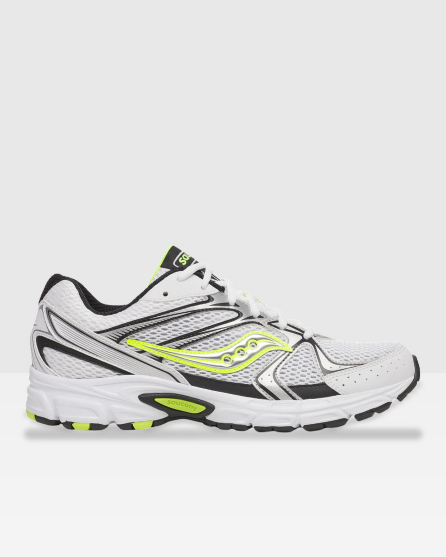 Saucony Ride Millennium - Blanc/Noir/Jaune